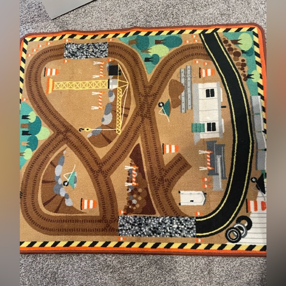 Melissa & Doug Toys Melissa Doug Construction Site Rug Poshmark